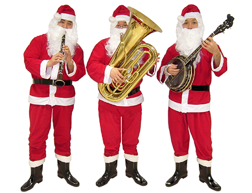 [Image] Happy Santa band