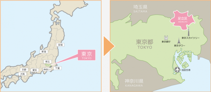 INFO 足立区について あだち観光ネット