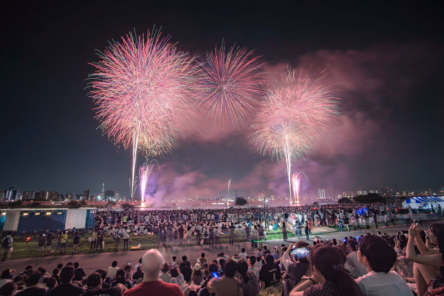 The 45th Adachi Fireworks (2023) Adachi Tourism Net